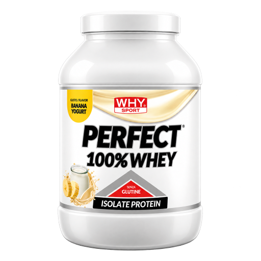 WHY Sport Perfect 100% Whey 900 g - Yogurt banana