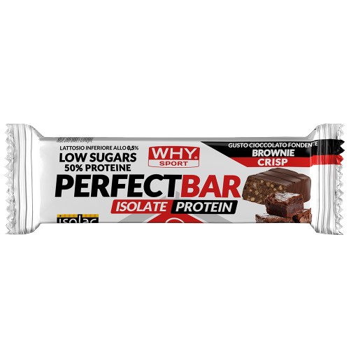 WHY Sport Perfect Bar 50 g - Cioccolato fondente brownie