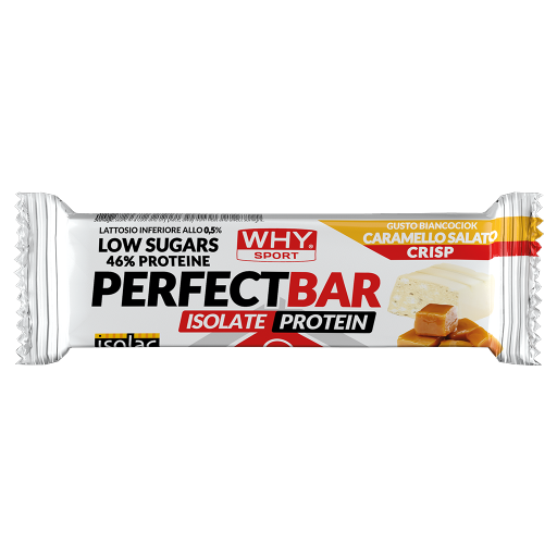 WHY Sport Perfect Bar 50 g - Biancociock caramello salato