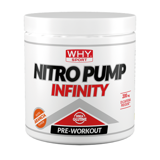 WHY Sport Nitro Pump Infinity Arancia 200 g - confezione