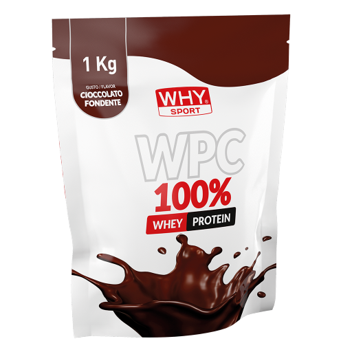WHY Sport WPC 100% 1 kg - Cioccolato fondente