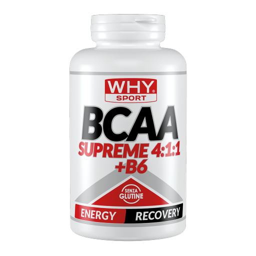 WHY Sport BCAA Supreme 4:1:1 + B6 100-200 cpr - 200 cpr