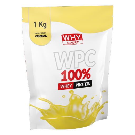 WHY Sport WPC 100% 1 kg - Vaniglia
