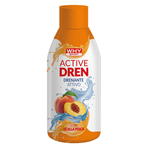 WHY Sport Active Dren Nuova Formula 500 ml - Tè alla pesca