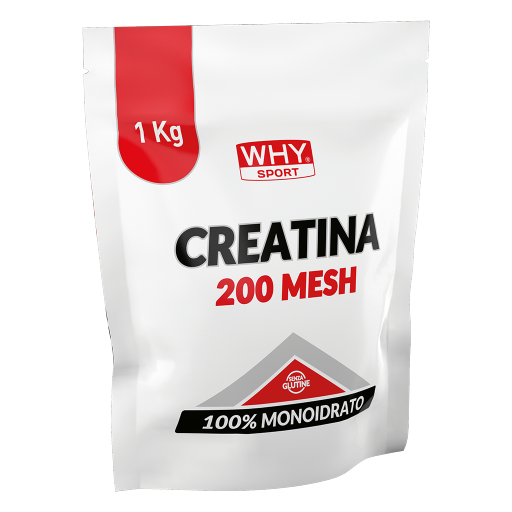 WHY Sport Creatina 200 Mesh 200 g – 500 g – 1 kg - 1 kg