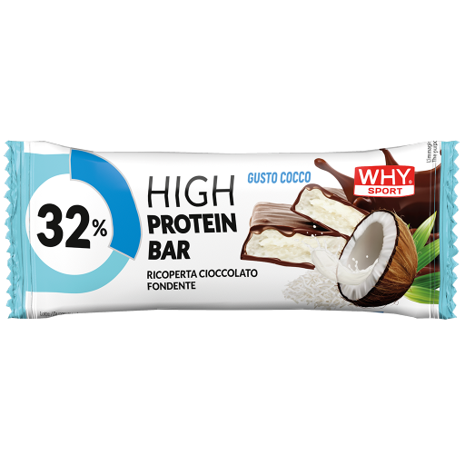WHY Sport 32% High Protein Bar 50 g - Cocco