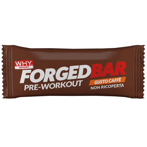 WHY Sport Forged Bar 40 g - Caffè (non ricoperta)