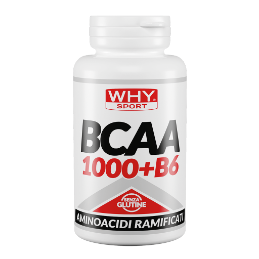 WHY Sport BCAA 1000 + B6 100-200-300 cpr - 100 cpr