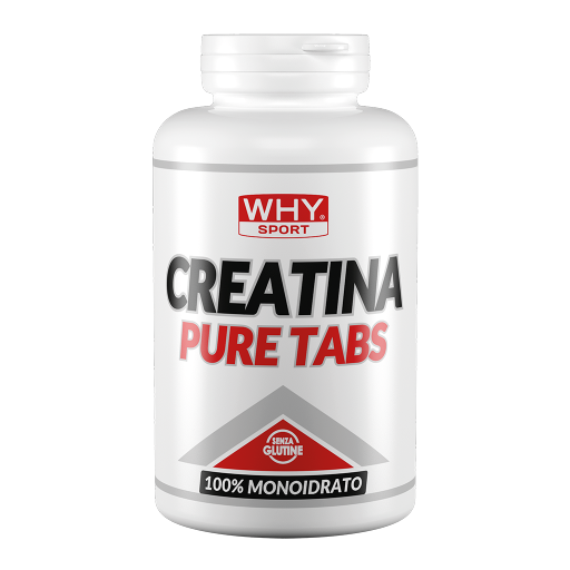WHY Sport Creatina Pure Tabs 180 cpr - confezione