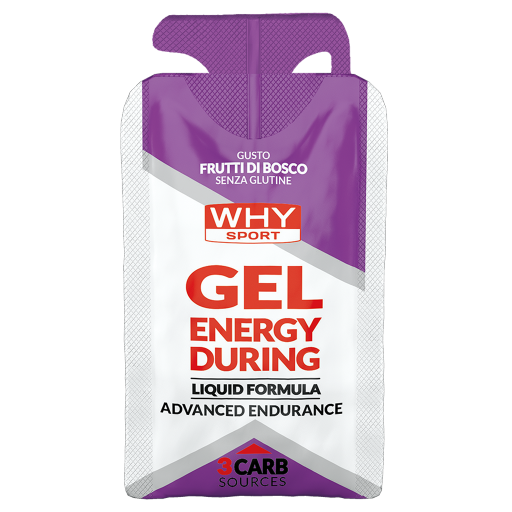 WHY Sport Gel Energy During 30 ml - Frutti di bosco