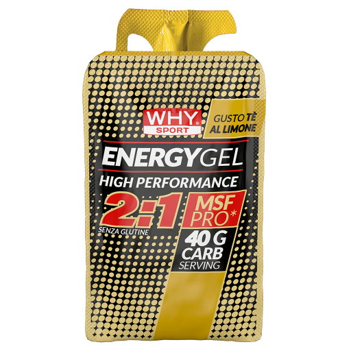 WHY Sport Energy Gel 2:1 55 ml - Tè al limone
