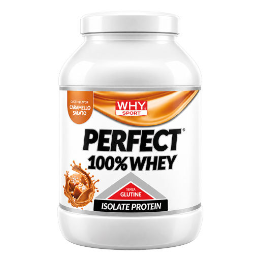WHY Sport Perfect 100% Whey 900 g - Caramello salato
