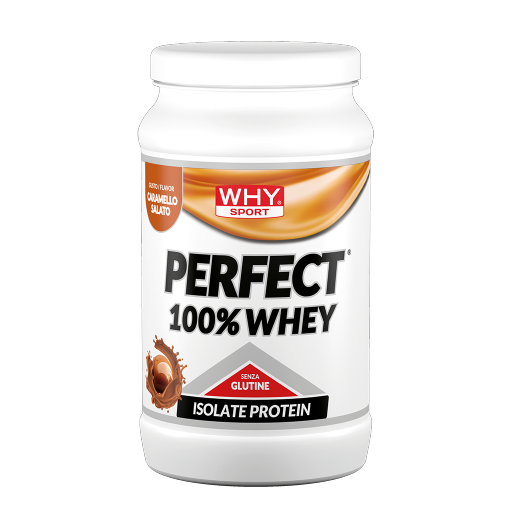 WHY Sport Perfect 100% Whey 450 g - Caramello salato