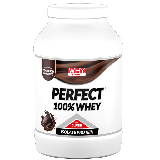 WHY Sport Perfect 100% Whey 1,8 kg - Cioccolato fondente