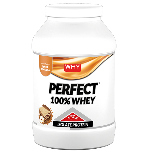 WHY Sport Perfect 100% Whey 1,8 kg - Wafer Nocciola