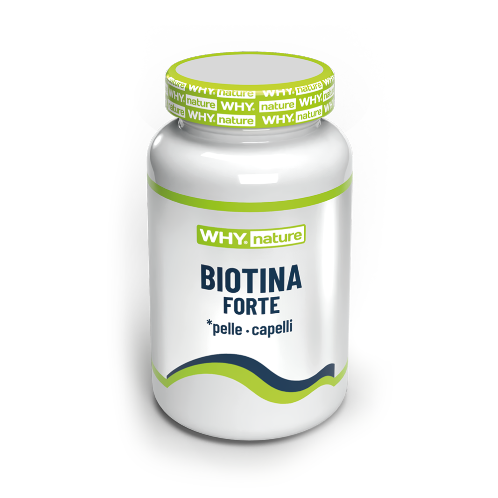 Why Nature Biotina Forte 60 Compresse – confezione originale