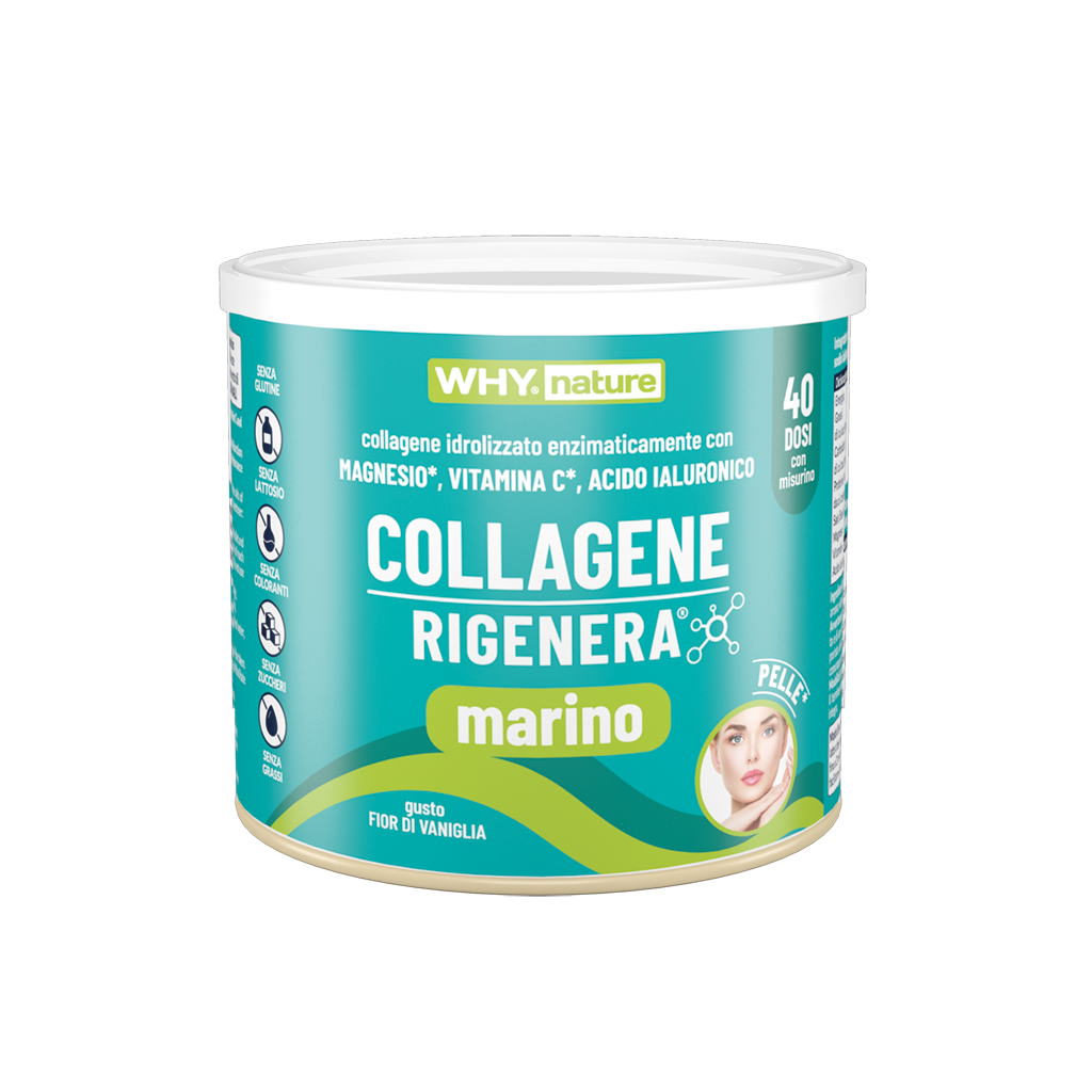 Why Nature Collagene Rigenera Marino 228 g Fior di Vaniglia – confezione originale