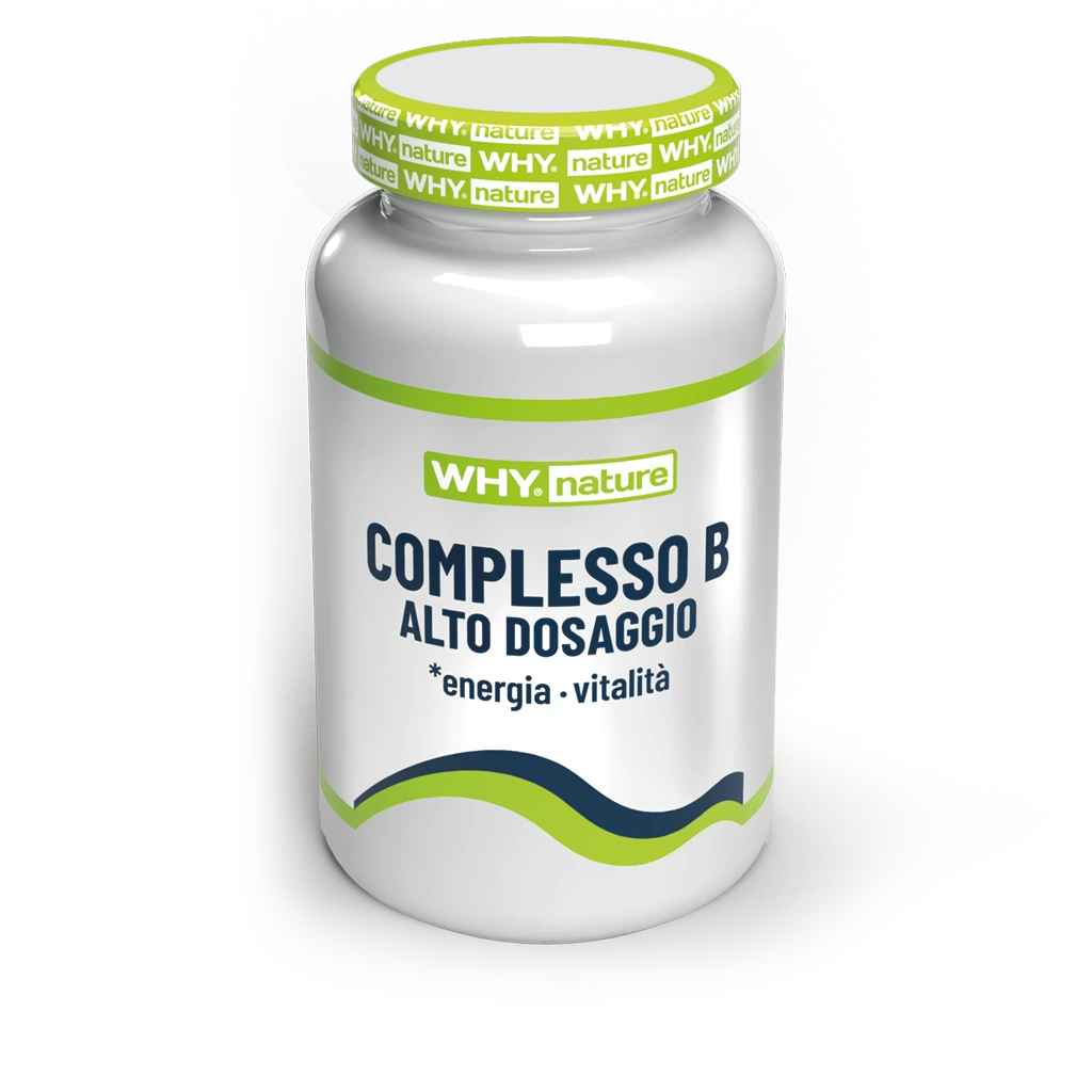 Why Nature Complesso B Alto Dosaggio 60 Compresse – confezione originale