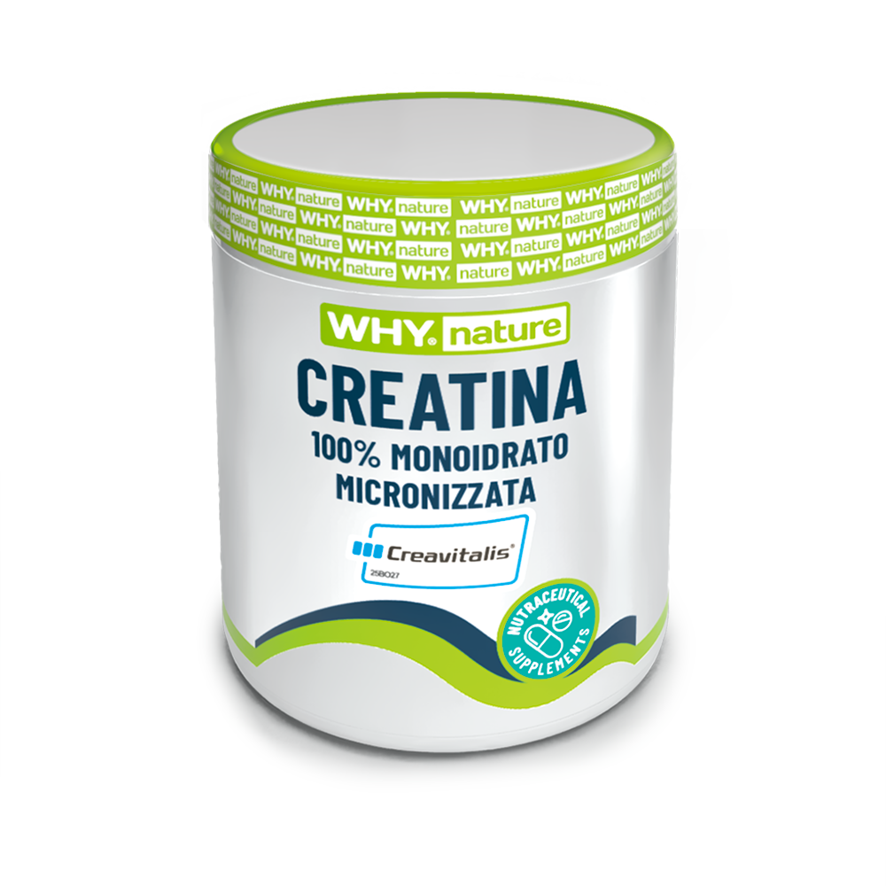Why Nature Creatina Monoidrato Creavitalis 200 g Neutro – confezione originale