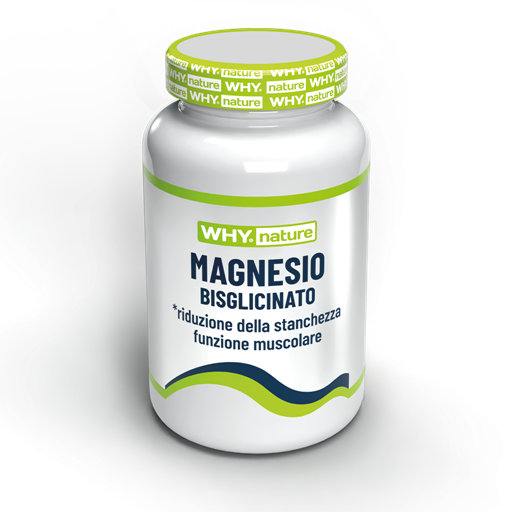Why Nature Magnesio Bisglicinato 90 Compresse – confezione originale