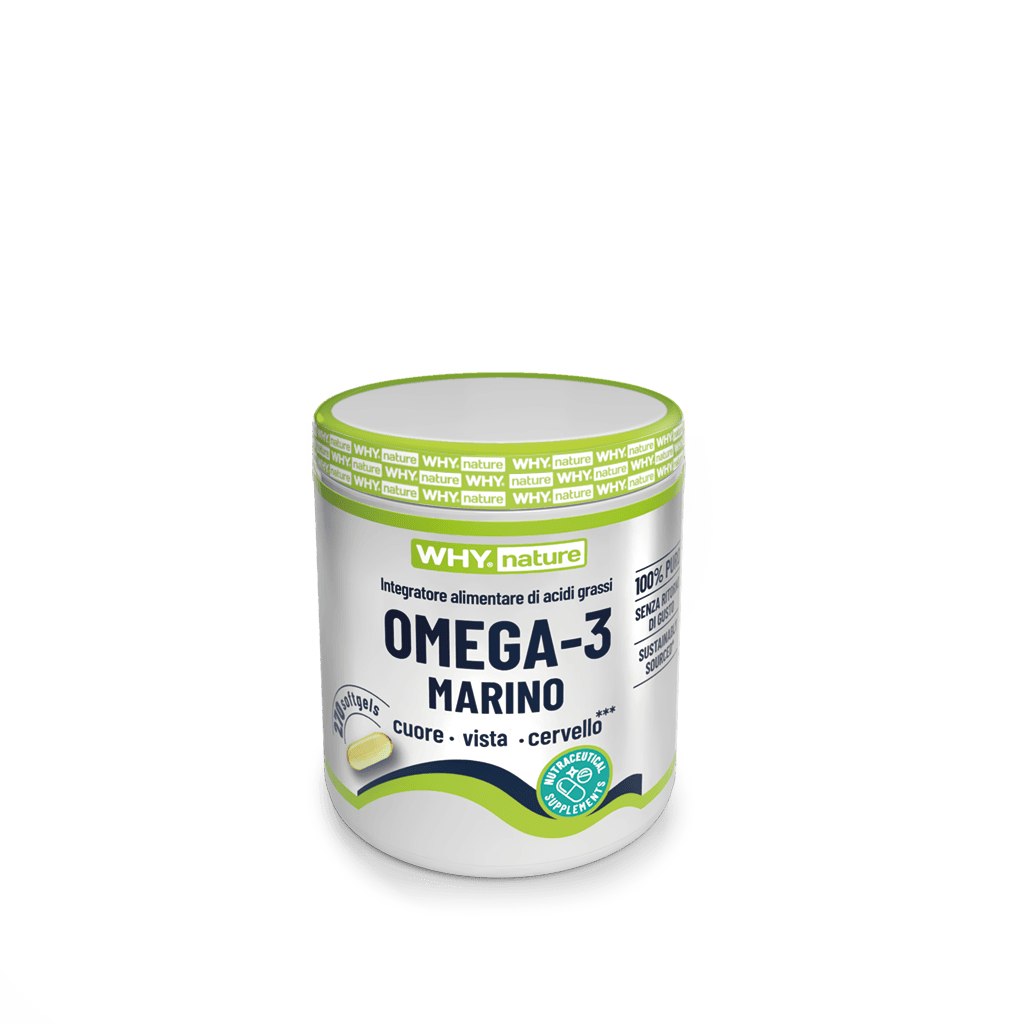 Why Nature Omega 3 Marino – 90 e 270 Softgel – 270 sft – confezione originale