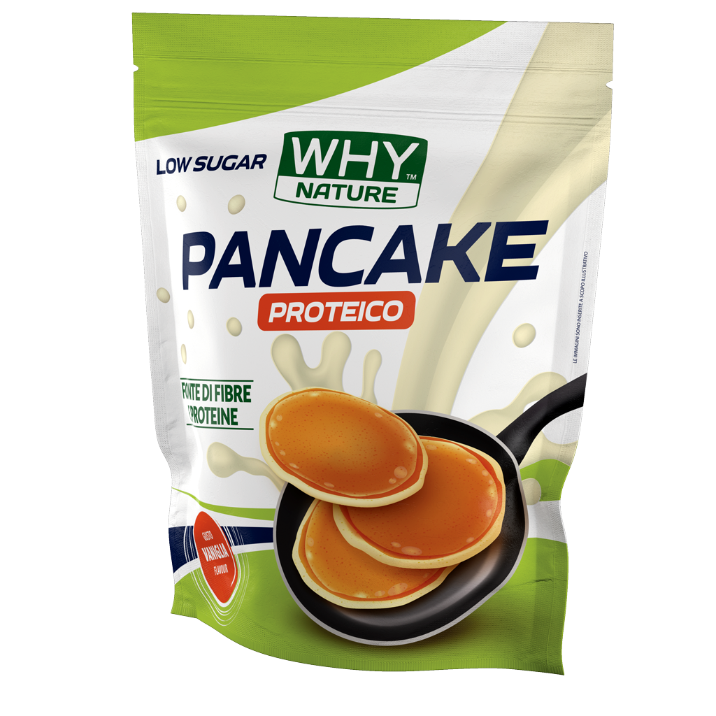 Low Sugar Pancake Proteico 1Kg Vaniglia Why Nature