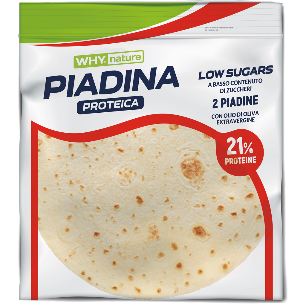 Why Nature Piadina Proteica 200 g – confezione originale