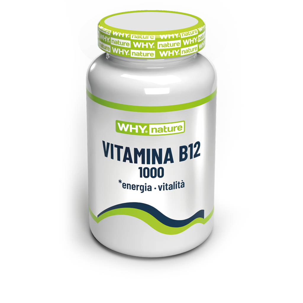 Why Nature Vitamina B12 1000 µg – 80 Compresse – confezione originale