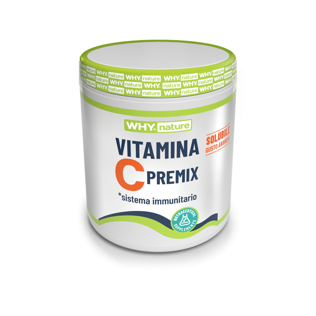 Why Nature Vitamina C Premix Arancia 260 g – confezione originale