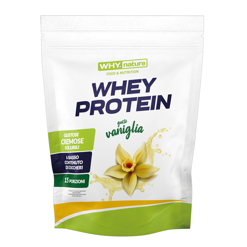 Why Nature Whey Protein 300 g – Vaniglia – confezione originale