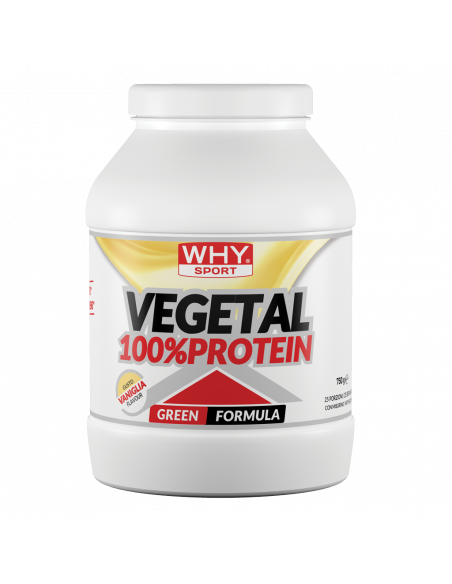 WHYsport 100% Vegetal Protein 750g gusto Vaniglia