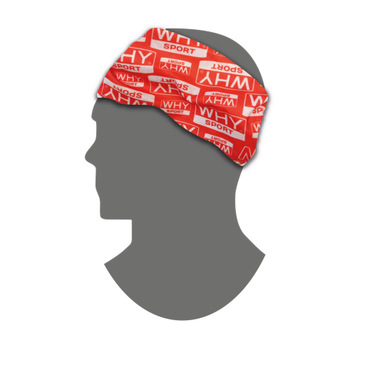 WHY Sport Head Band Unisex WHY Sport - Rosso